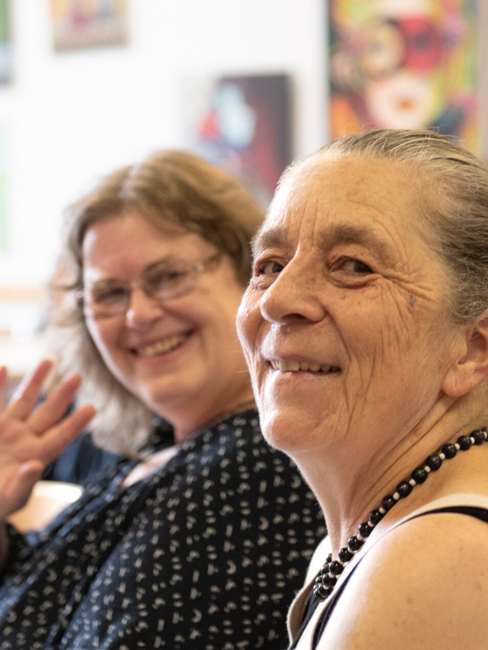 Jung und Alt Porträt