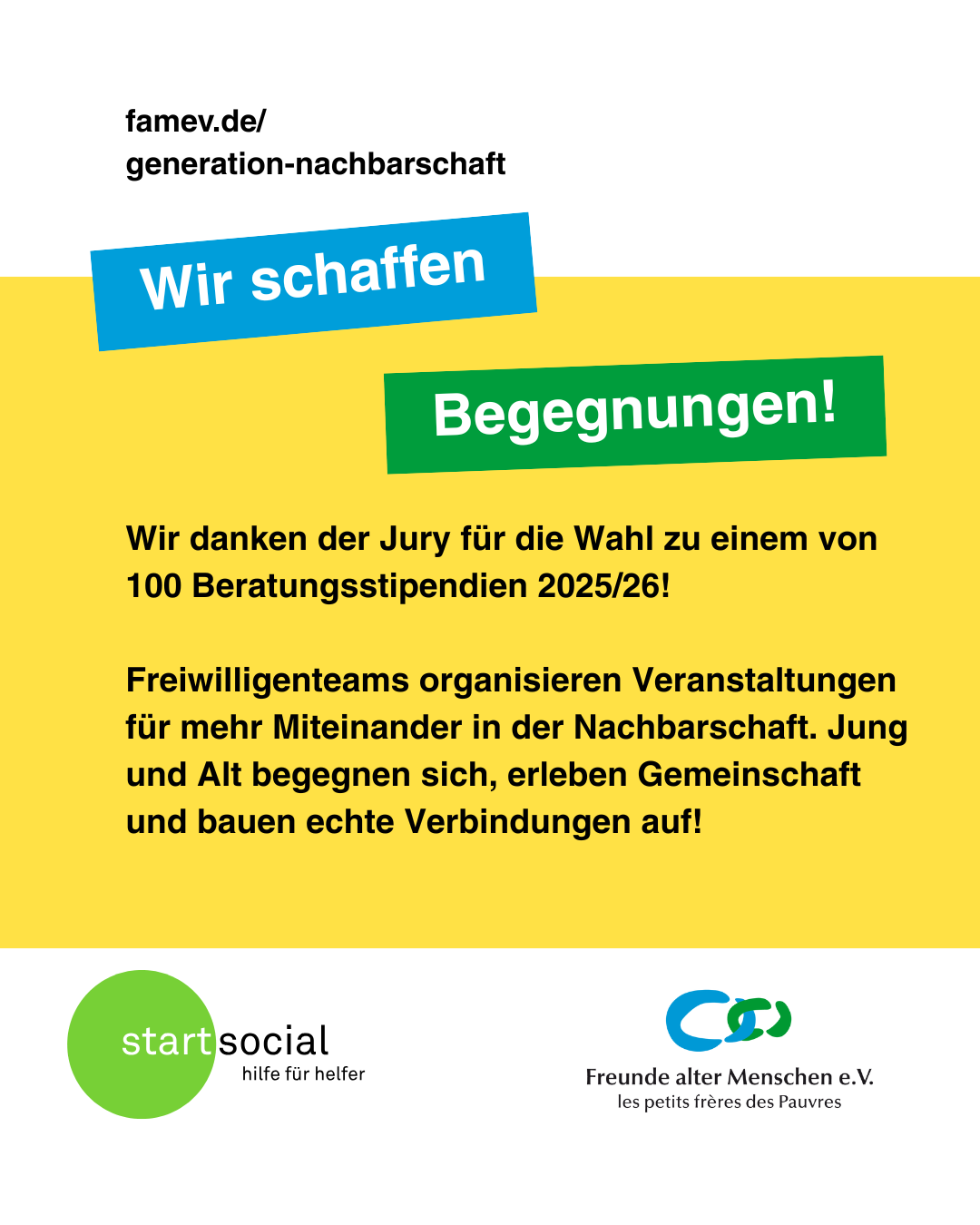 Beratungsstipendium startsocial