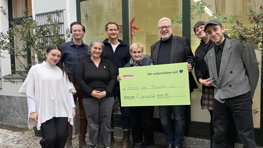 Spendenscheck Berlin