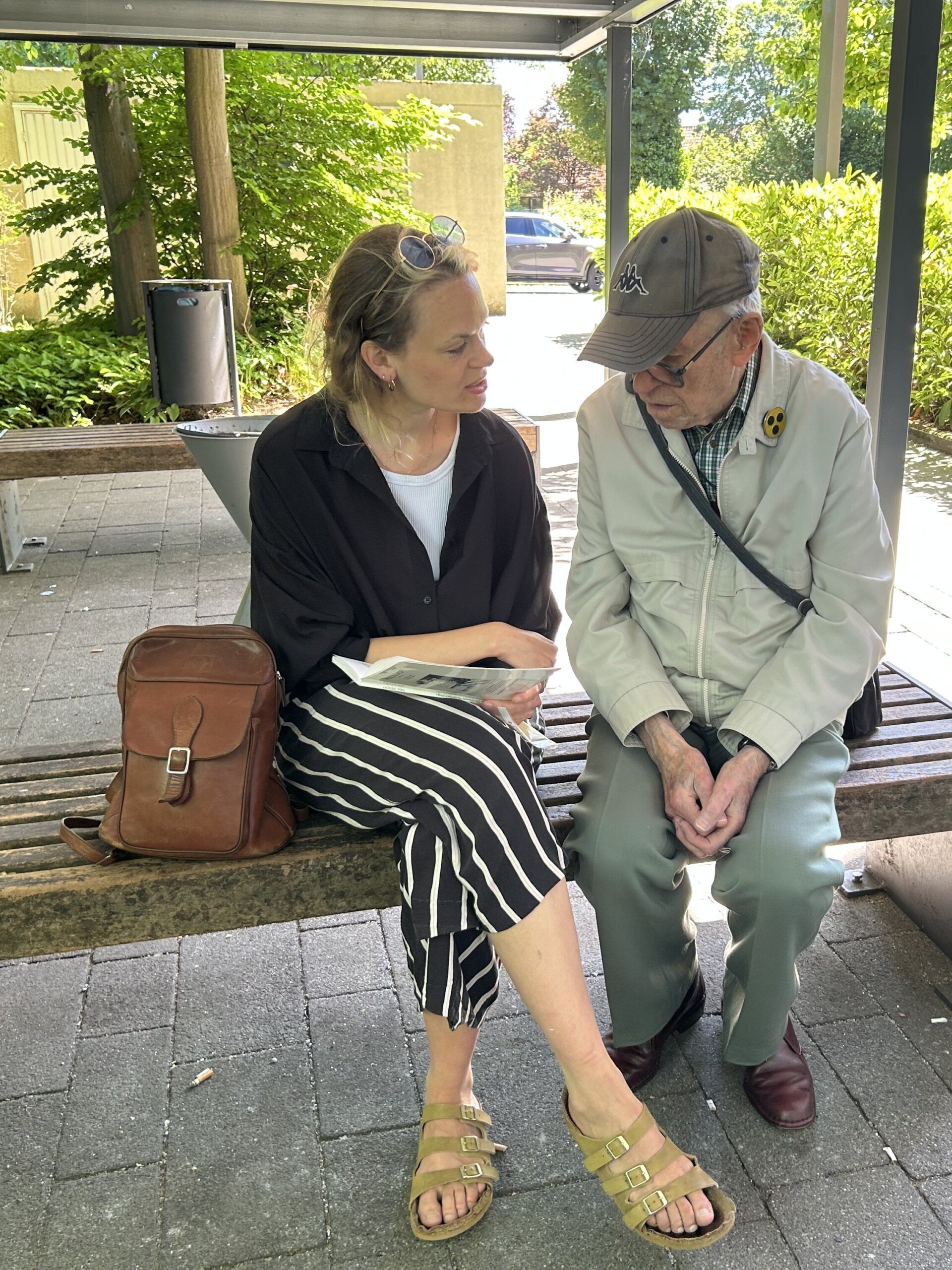 Ausflug eines Besuchspaars