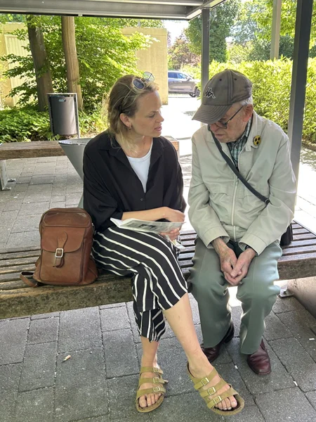 Ausflug eines Besuchspaars