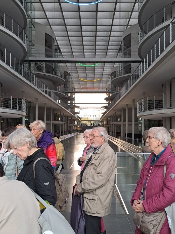 Ausflug zum Kanzleramt